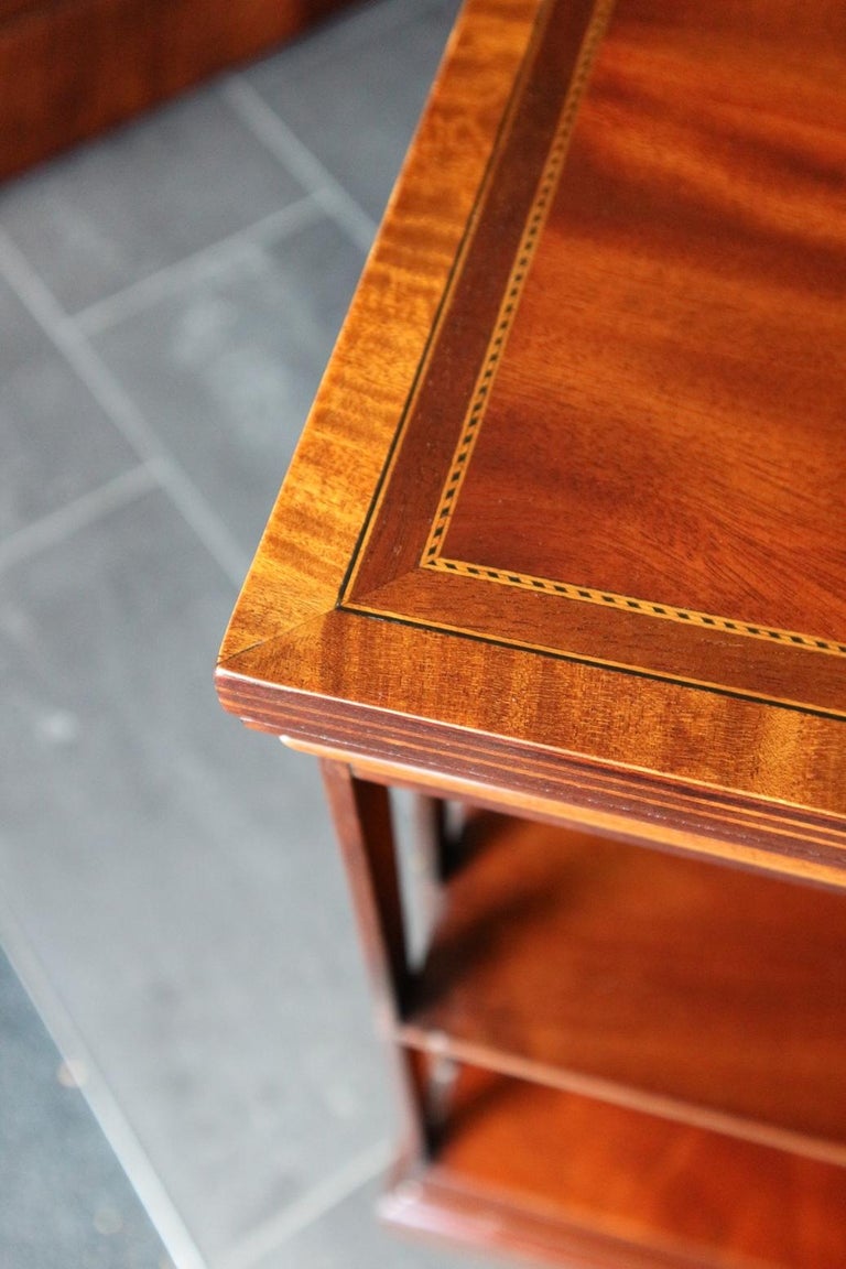 19th Century Mahogany Revolving Bookcase Maple and Co. at 1stDibs