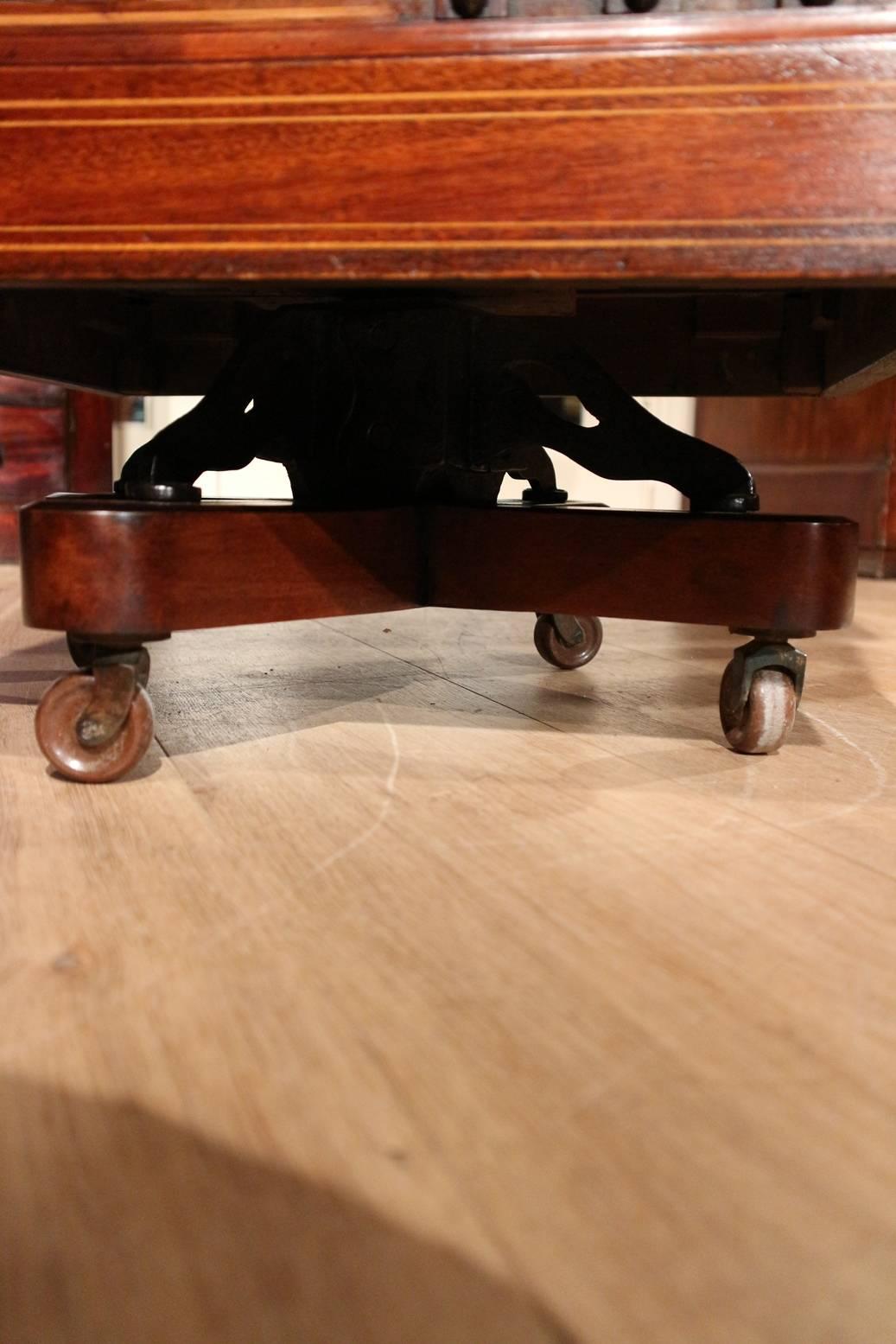 Late 19th Century 19th Century Mahogany Revolving Bookcase Maple & Co.