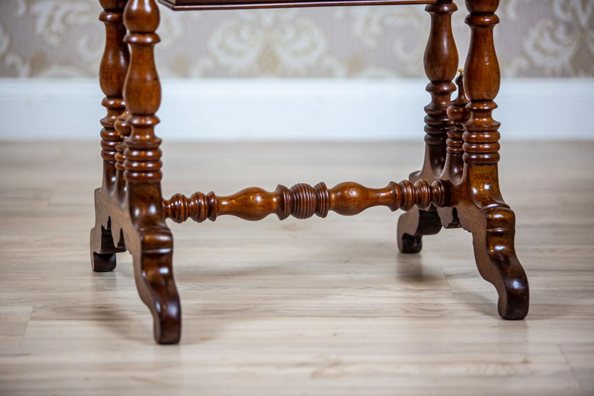 19th Century Mahogany Sewing Table 3