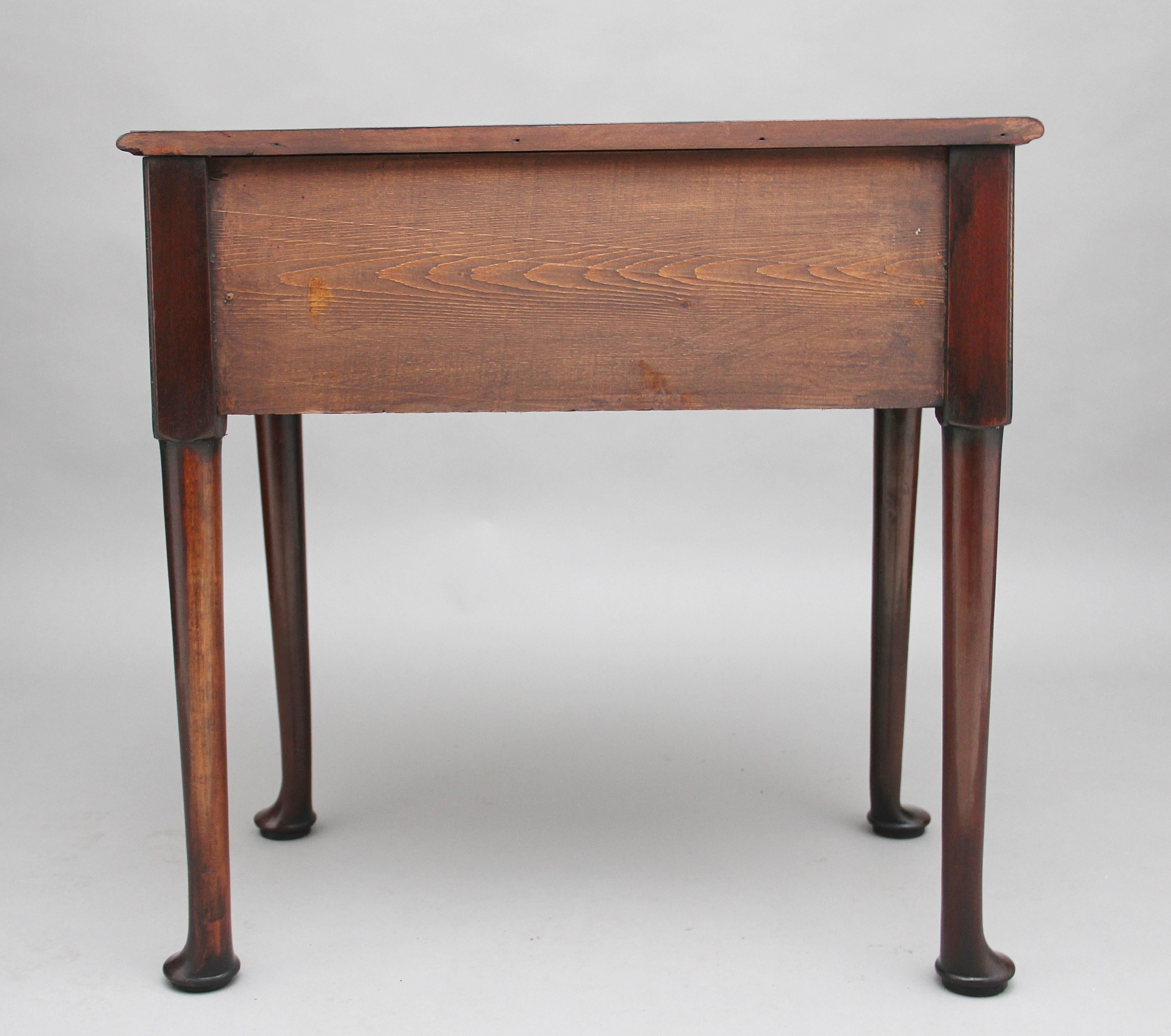 19th Century Mahogany Side Table In Good Condition For Sale In Martlesham, GB