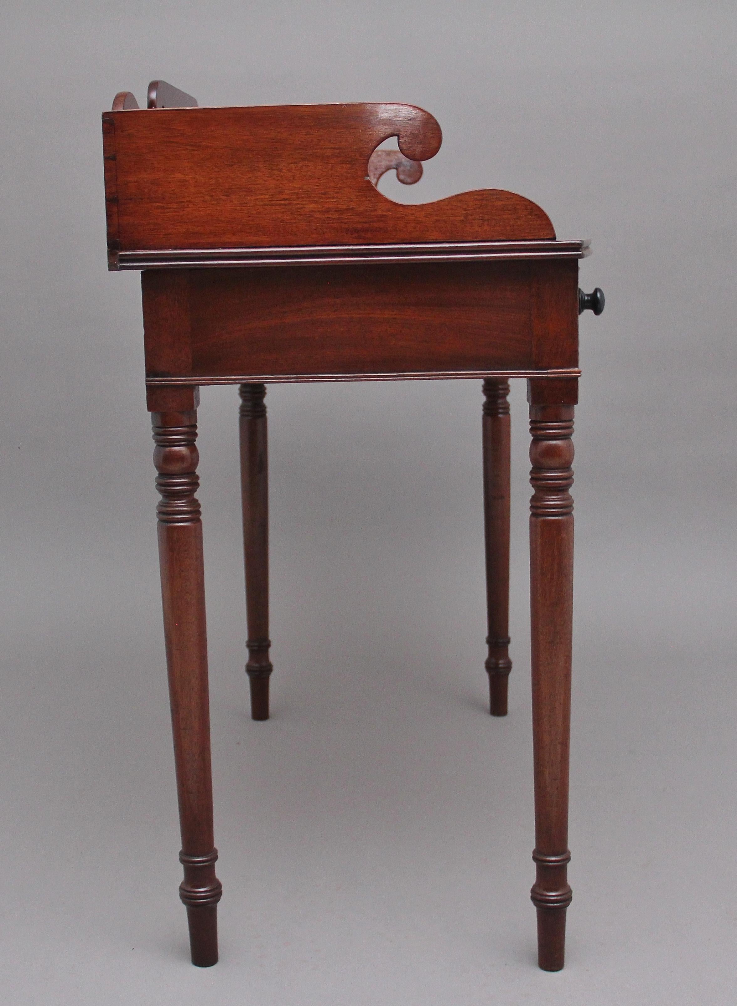 Mid-19th Century 19th Century Mahogany Side Table 