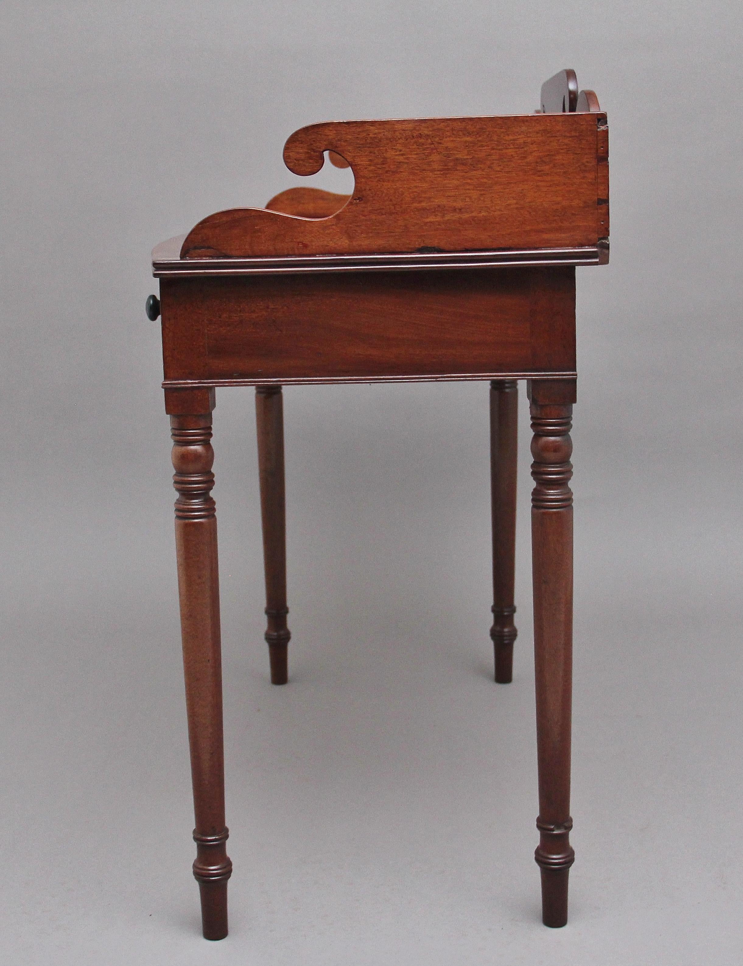 19th Century Mahogany Side Table  2