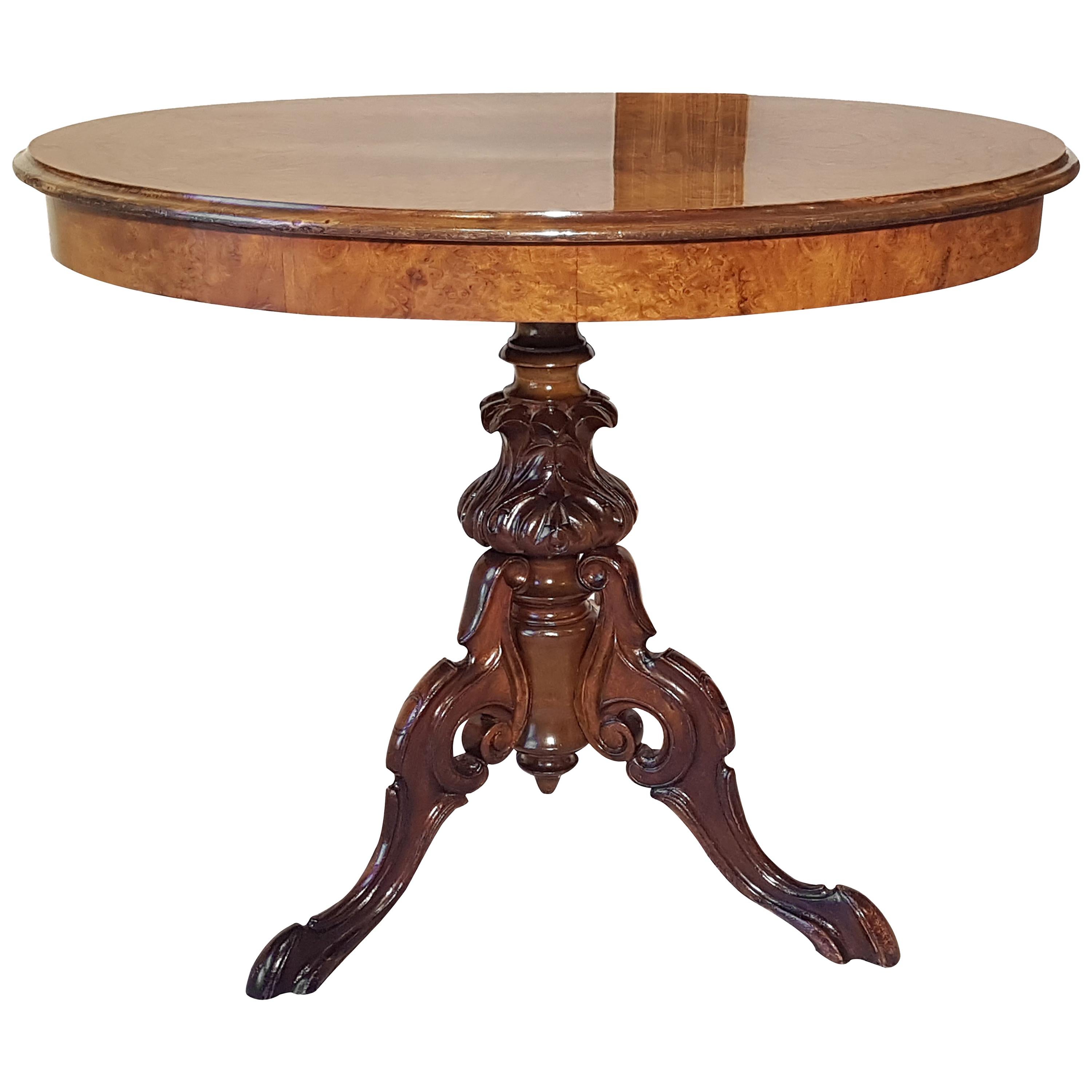 19th Century Mahogany Side Table For Sale