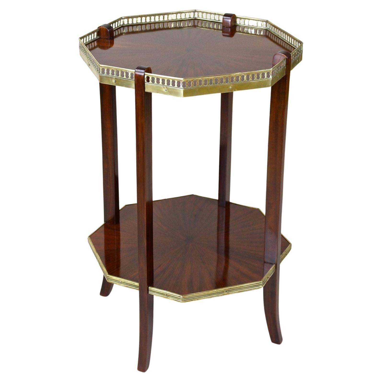 19th Century Mahogany Side Table Napoleon III, France, Circa 1870 For Sale