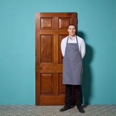 19th Century Mahogany Six Panel Door