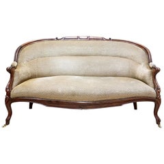 19th Century Mahogany Sofa in the Louis Type