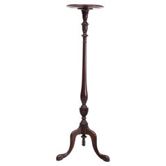 19th Century Mahogany tall Torchere Stand  