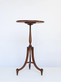 19th Century Mahogany Tripod Pedestal - Gueridon - Side Table