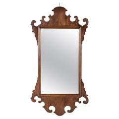 Miroir mural en acajou du XIXe siècle