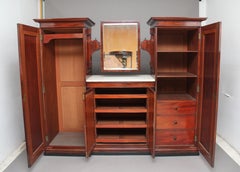 19th Century Mahogany Wardrobe