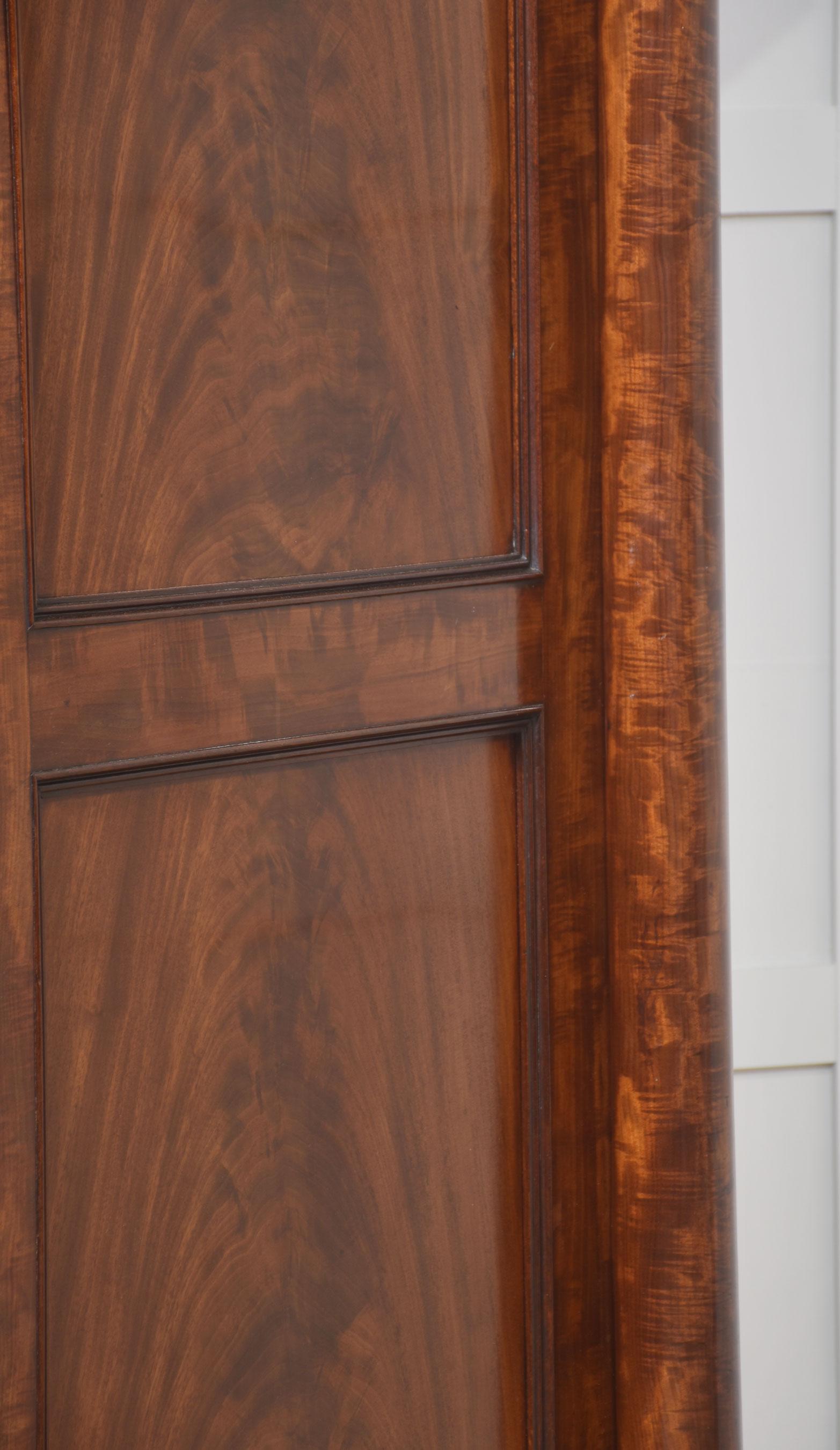 19th century Mahogany wardrobe 2