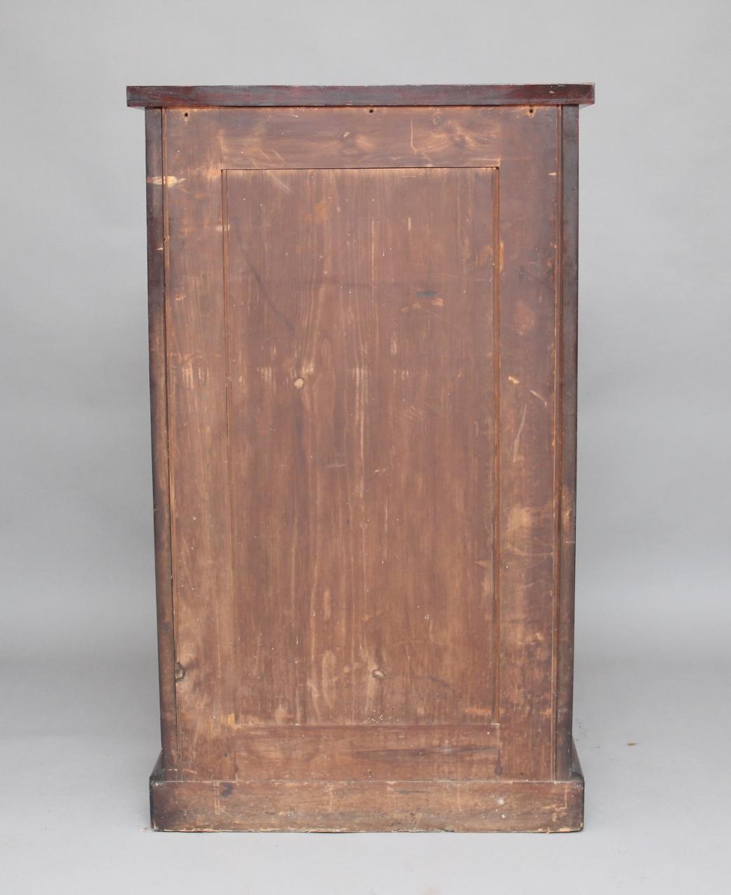 19th Century Mahogany Wellington Chest For Sale 6