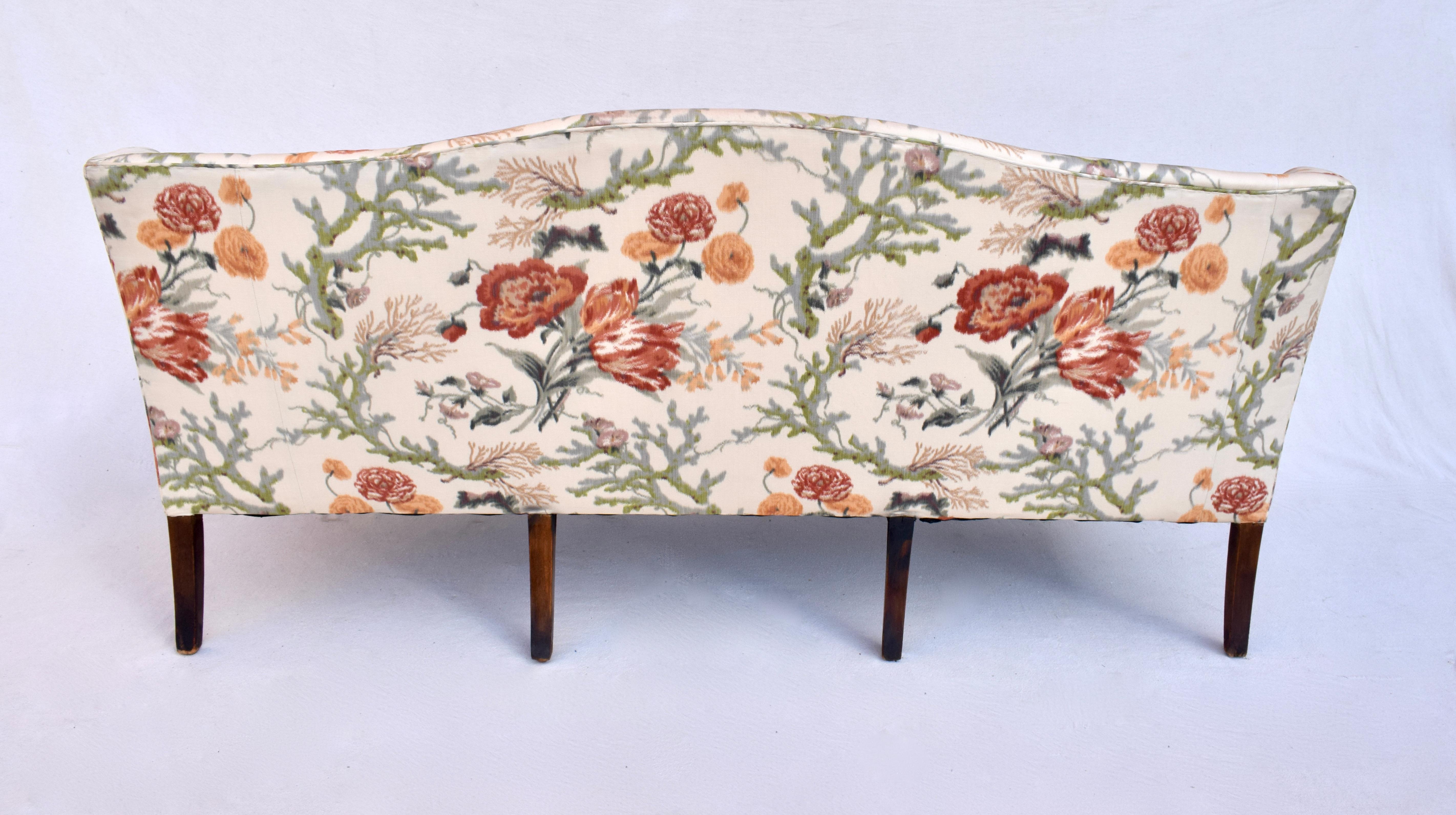 19th Century Mahogany Wood Federal Sheraton Style Sofa 2