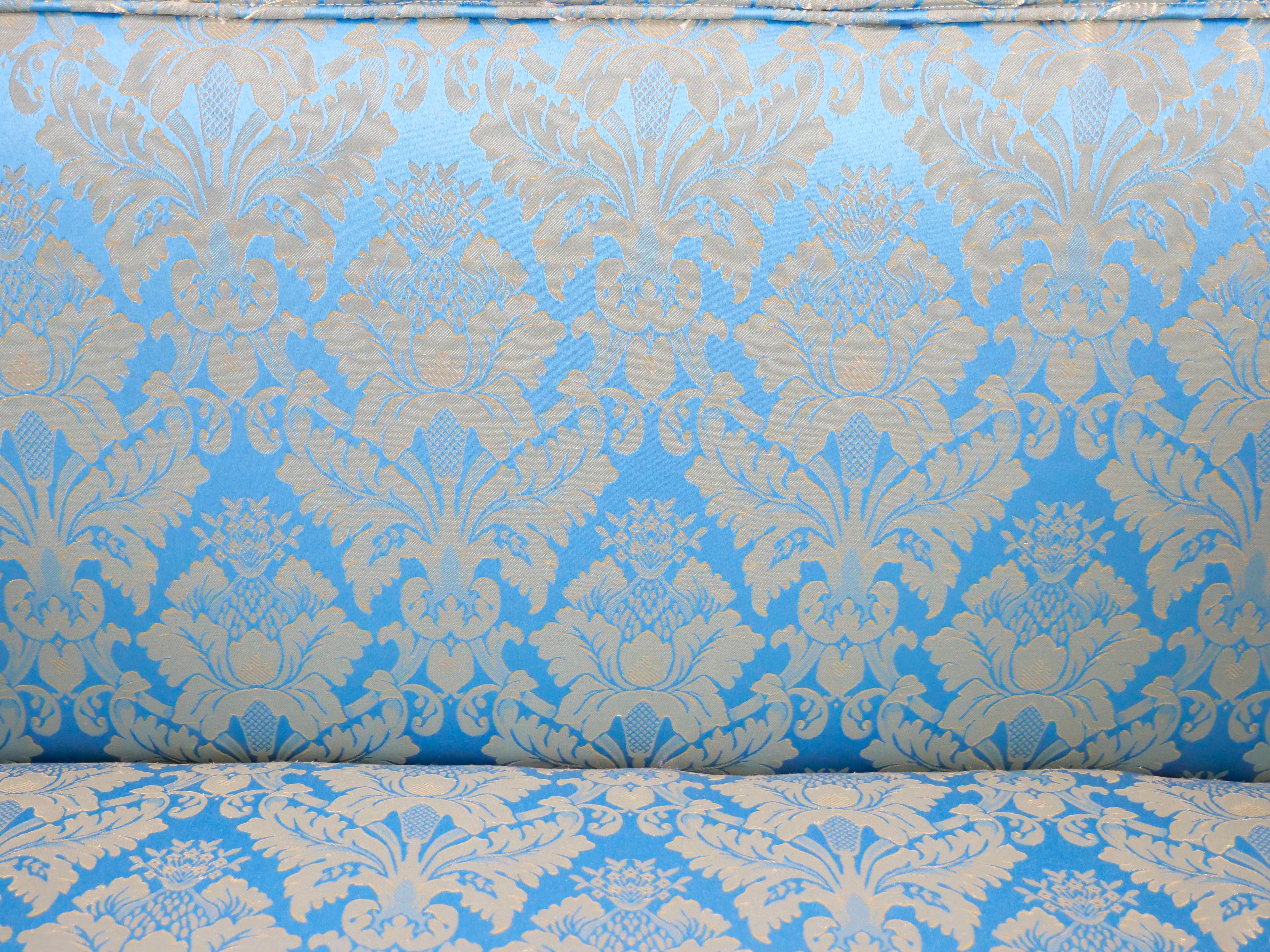 Mahagoniholz gerahmtes gepolstertes Sofa im Empire-Stil des 19. Jahrhunderts (Polster) im Angebot