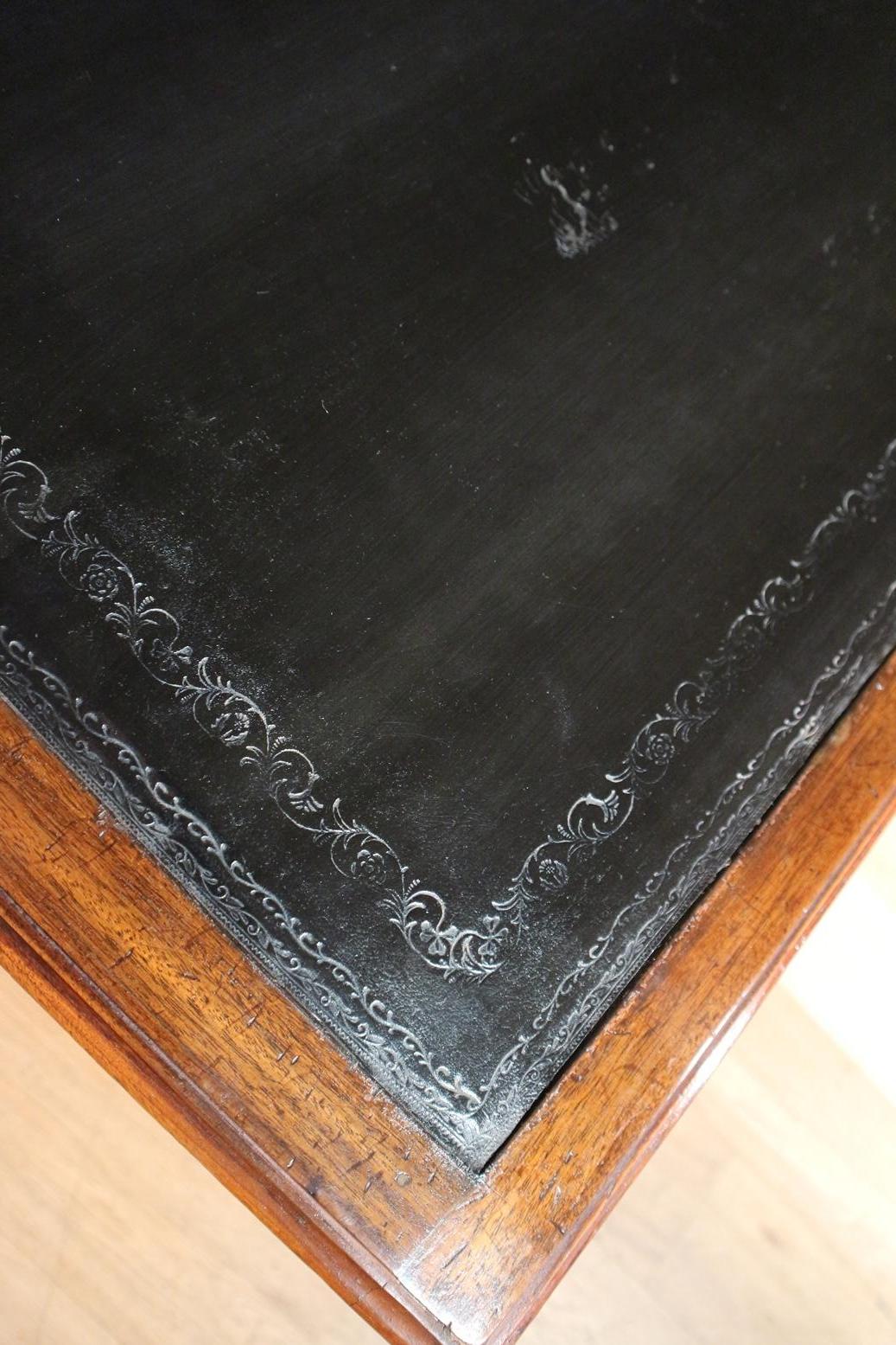 19th Century Mahogany Writing Table 1