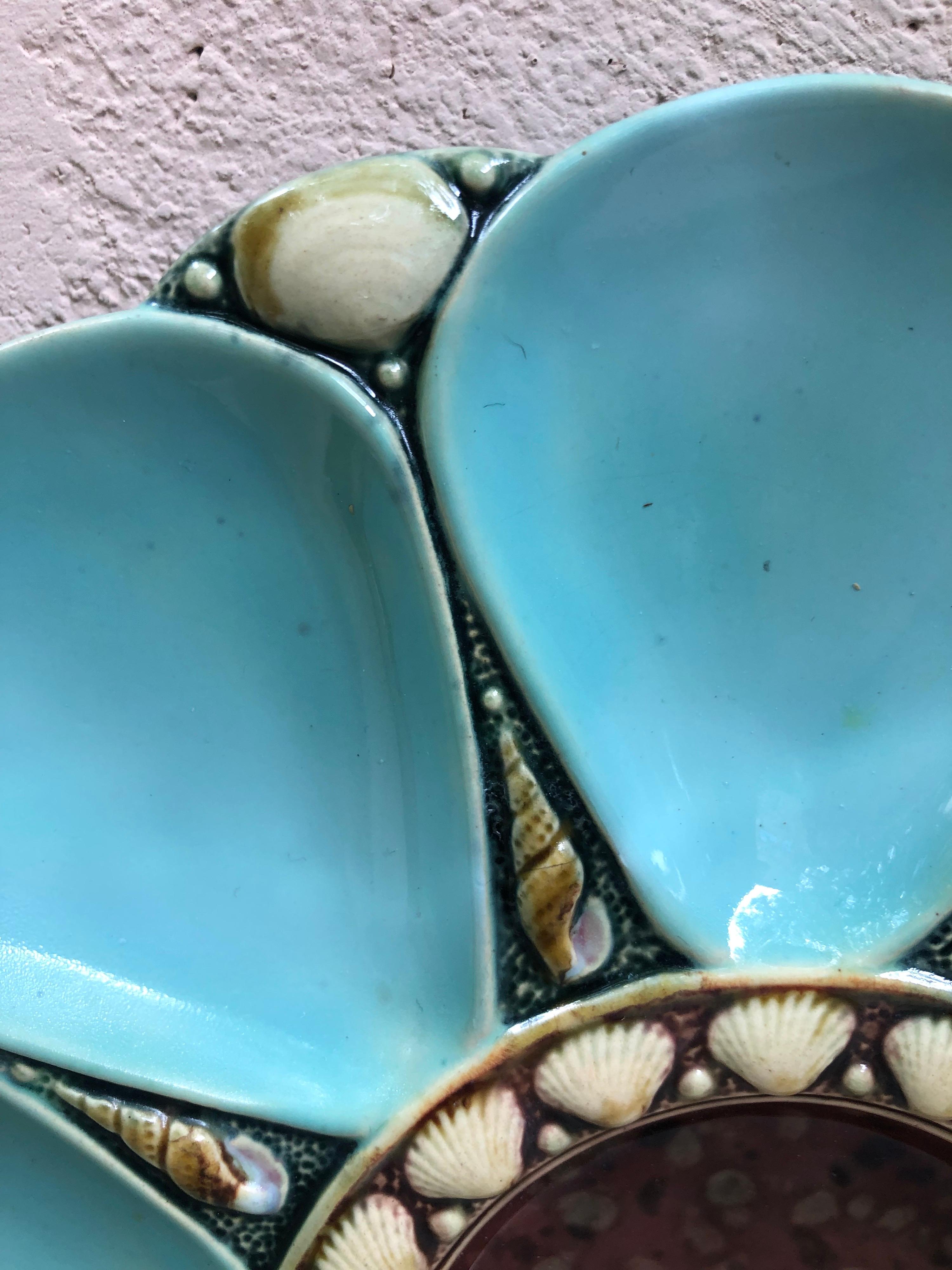 minton oyster plate