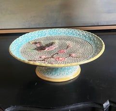 19th Century Majolica Cake Stand