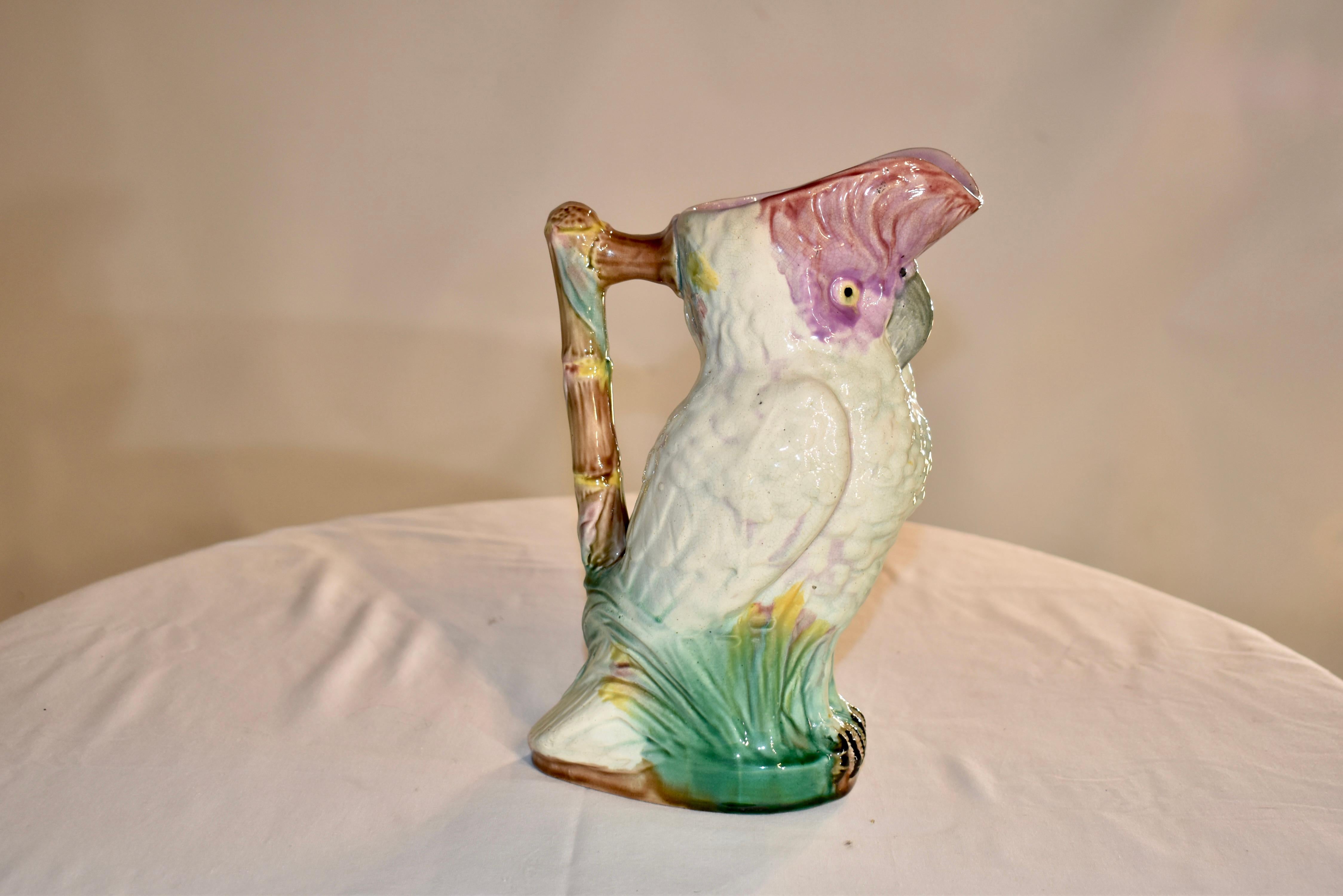 Anglais Pichet Cockatoo du 19ème siècle en vente