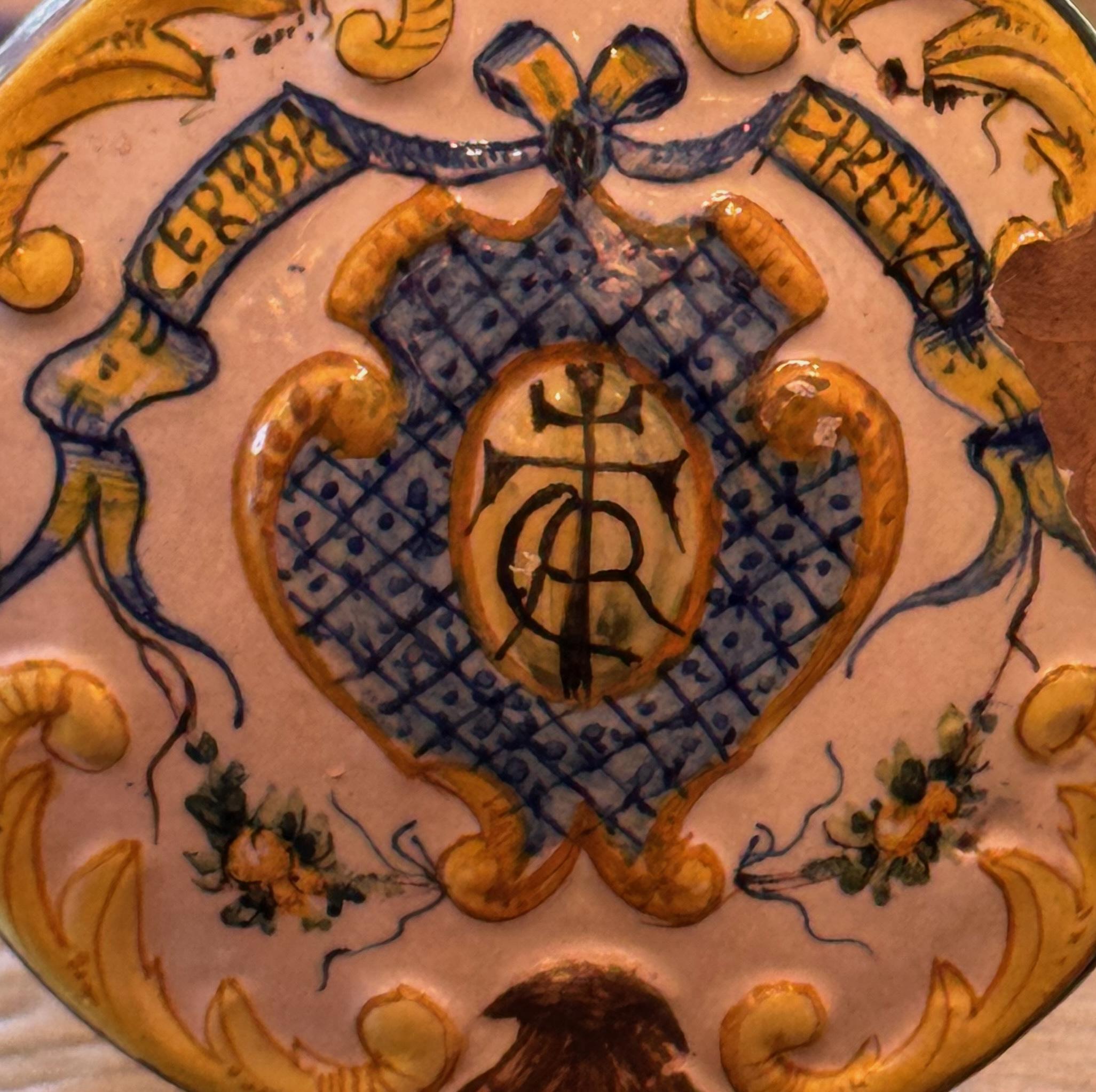 Italiano Vaso in maiolica del XIX secolo in vendita