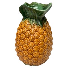 19th Century Majolica Minton Pineapple Pitcher