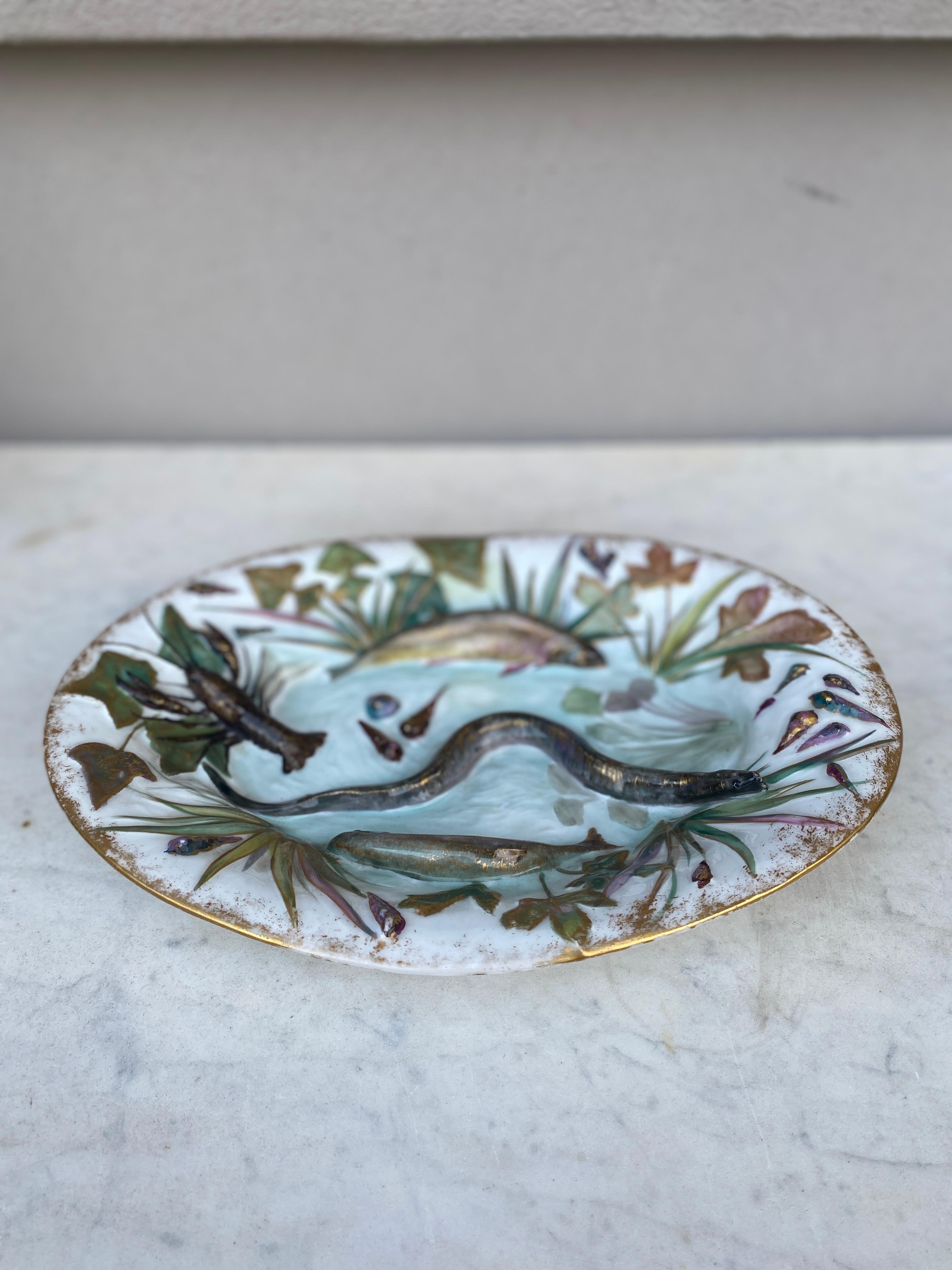 palissy pottery 1853 plate
