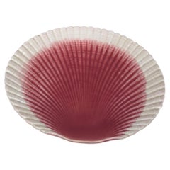 19. Jahrhundert Majolika Muschelteller Sarreguemines