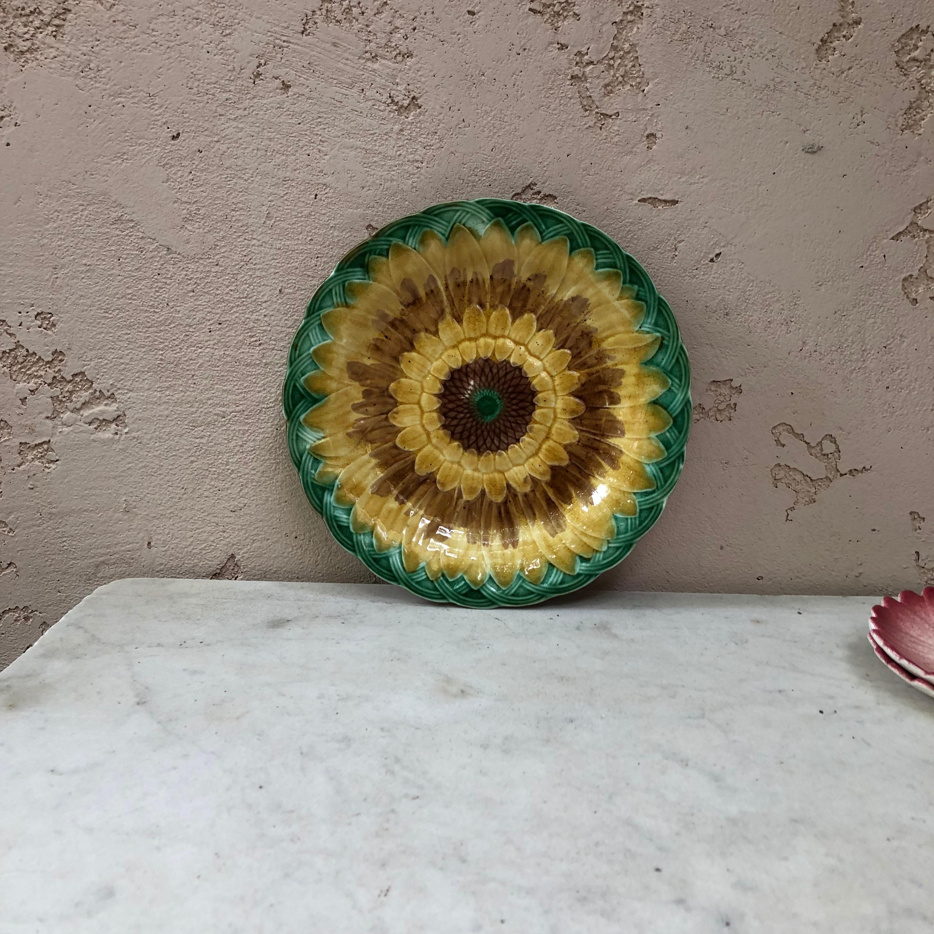 sunflower plates