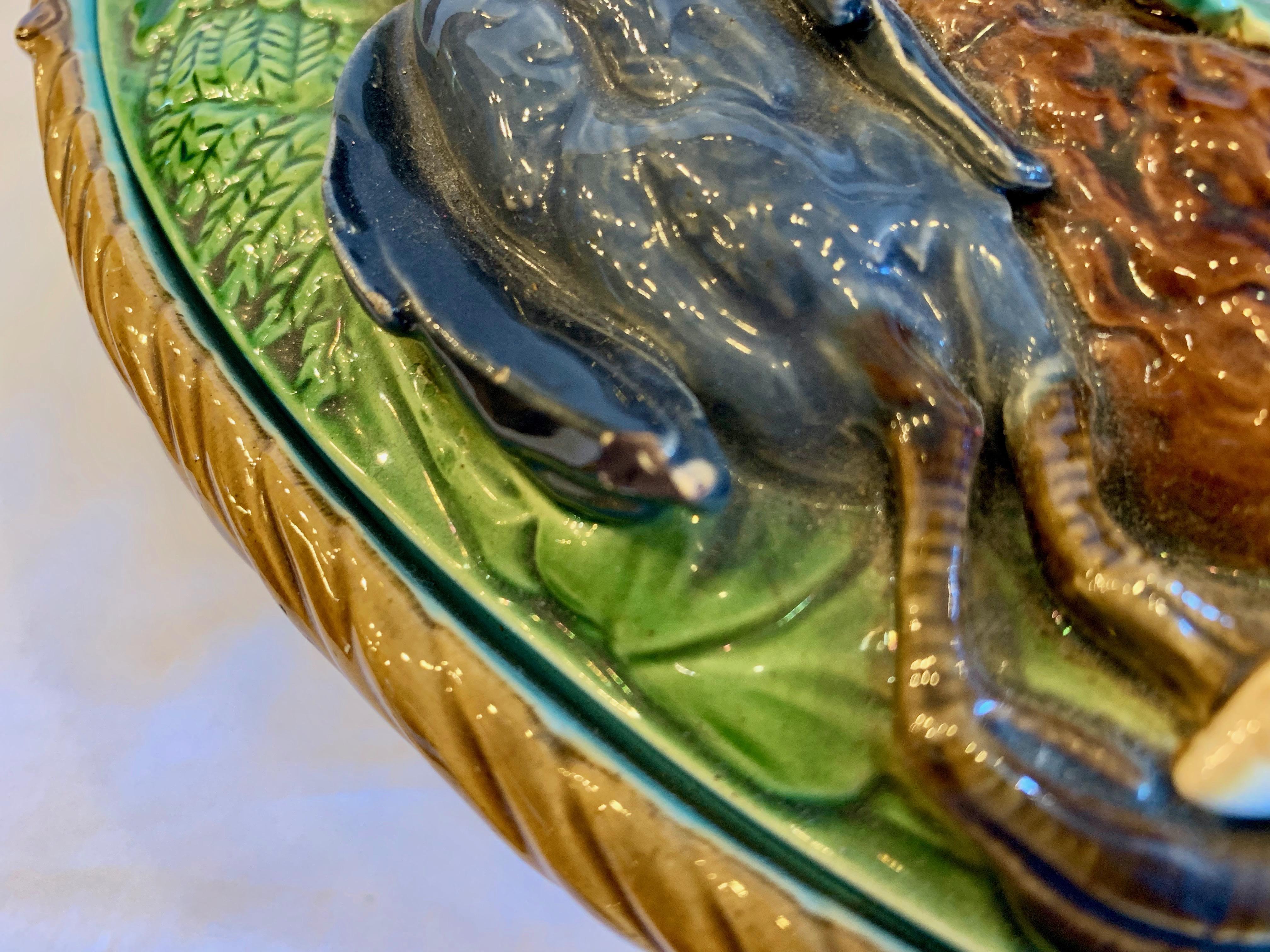 19TH Century Majolica Tureen For Sale 11