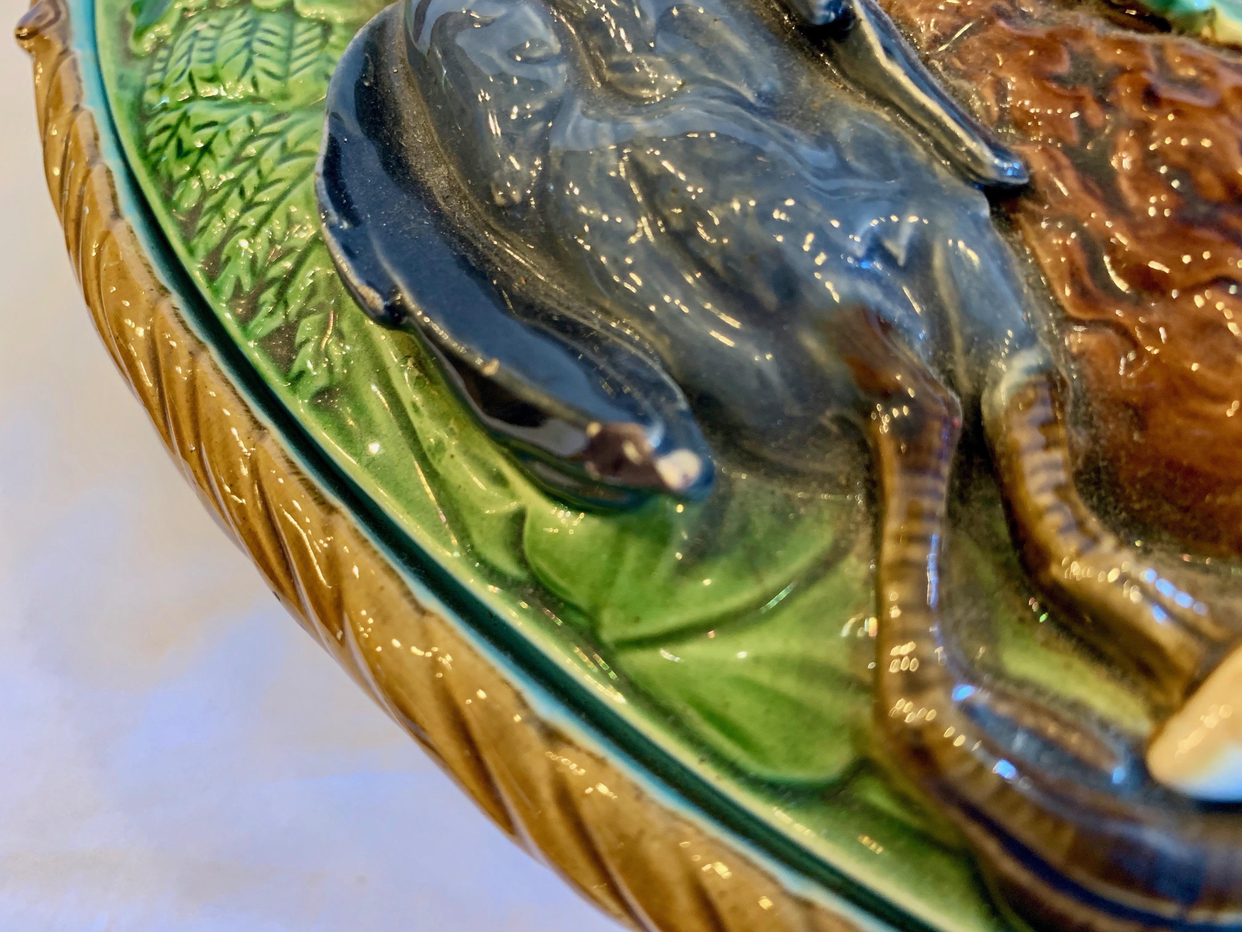 19TH Century Majolica Tureen For Sale 11