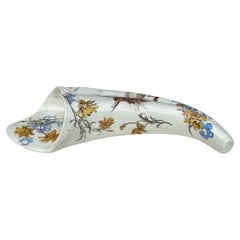 19th Century Majolica Windmill Wall Pocket Choisy Le Roi