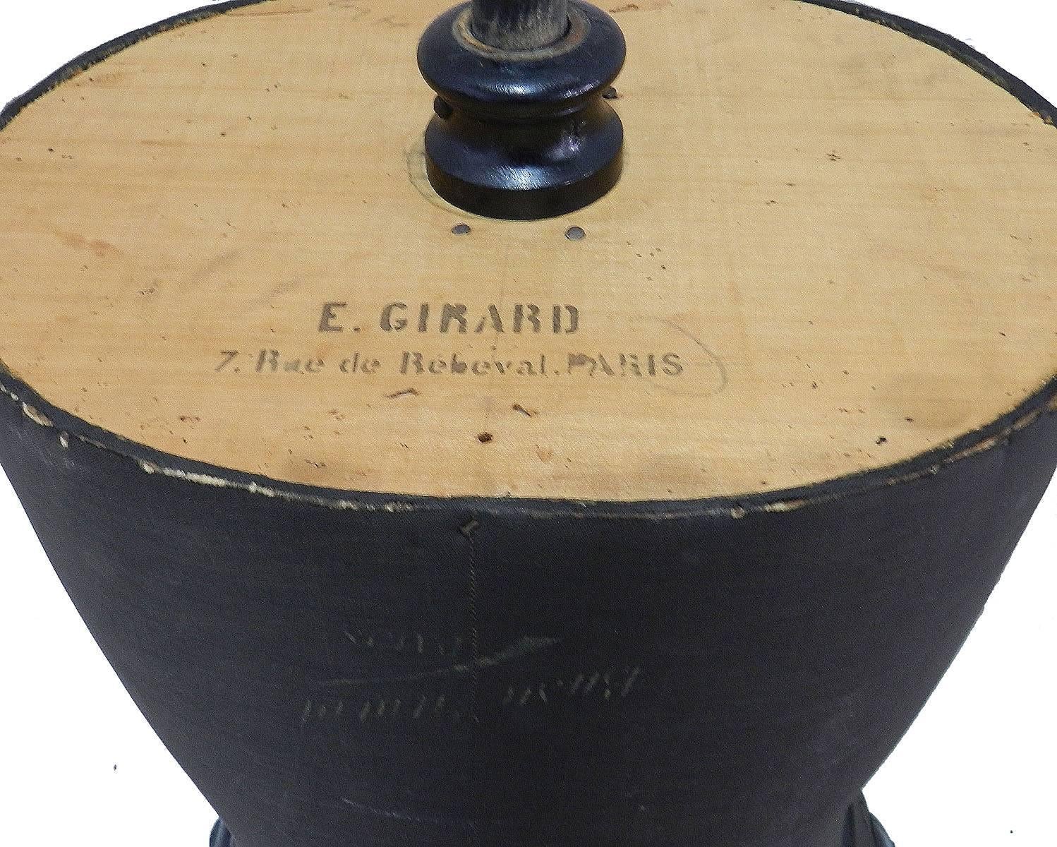 XIXe siècle Mannequin de tailleur masculin du 19ème siècle français signé E Girard Paris COMME NEUF AVEC LIVRAISON
