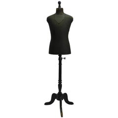 19th Century Male Tailors Dummy Mannequin French Signed E Girard Paris FREE SHIP