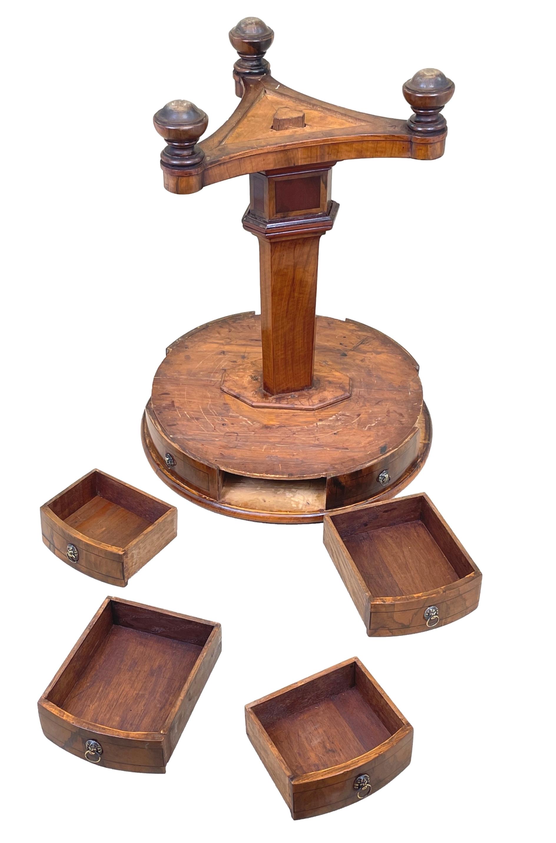 19th Century Maltese Type Drum Table 2