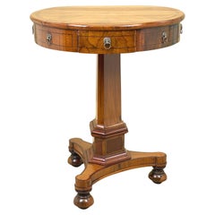 19th Century Maltese Type Drum Table