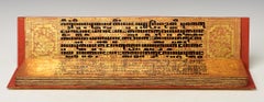 XIX secolo, Mandalay, Set di antichi manoscritti birmani completi "KAMMAVACA