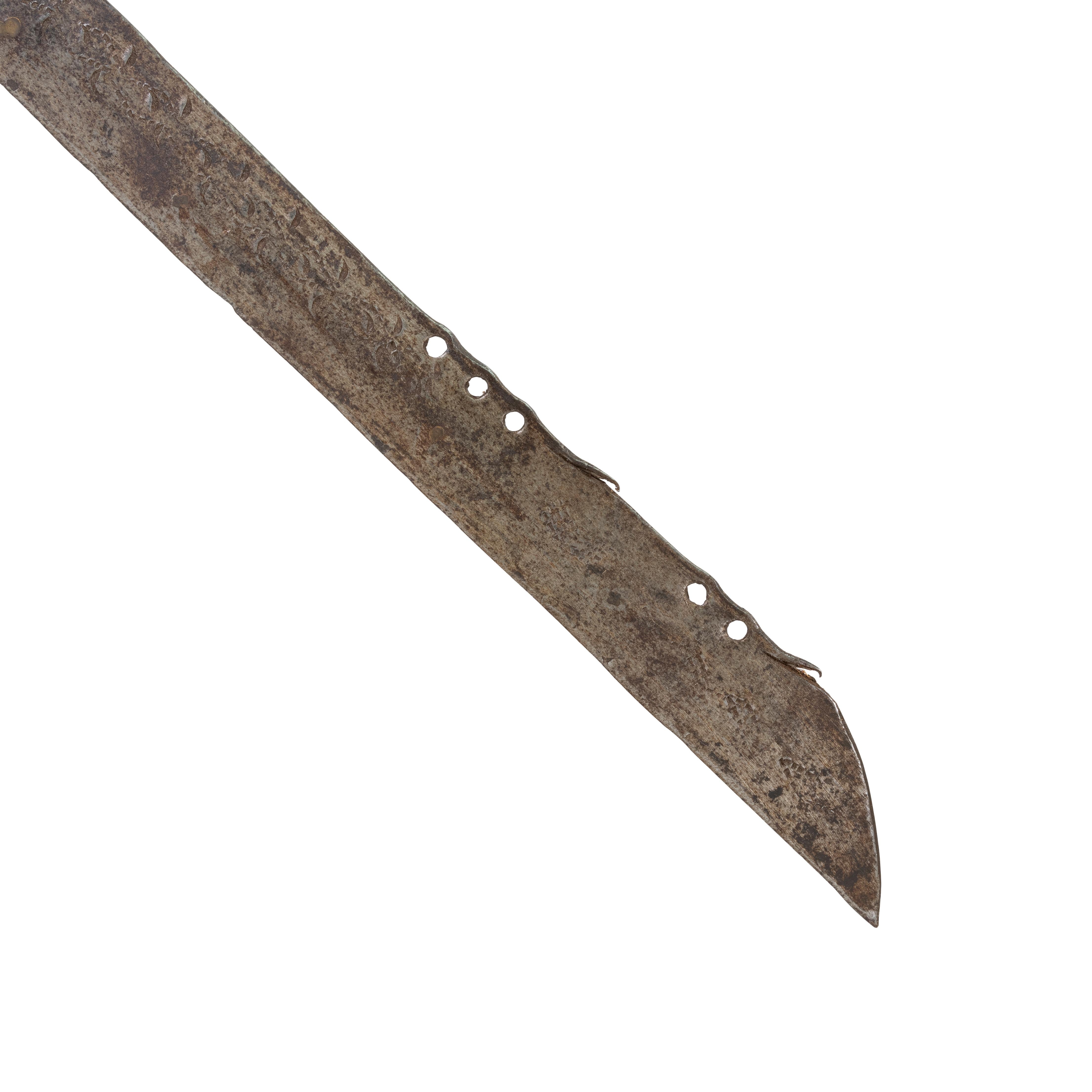 19th Century Mandau Dayak People Knife In Good Condition In Coeur d'Alene, ID