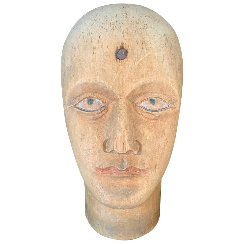 19th Century Mannekin Head For Sale