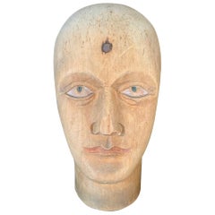 Antique 19th Century Mannekin Head