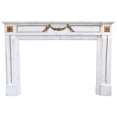 19th Century Mantel in Style of Louis XVI