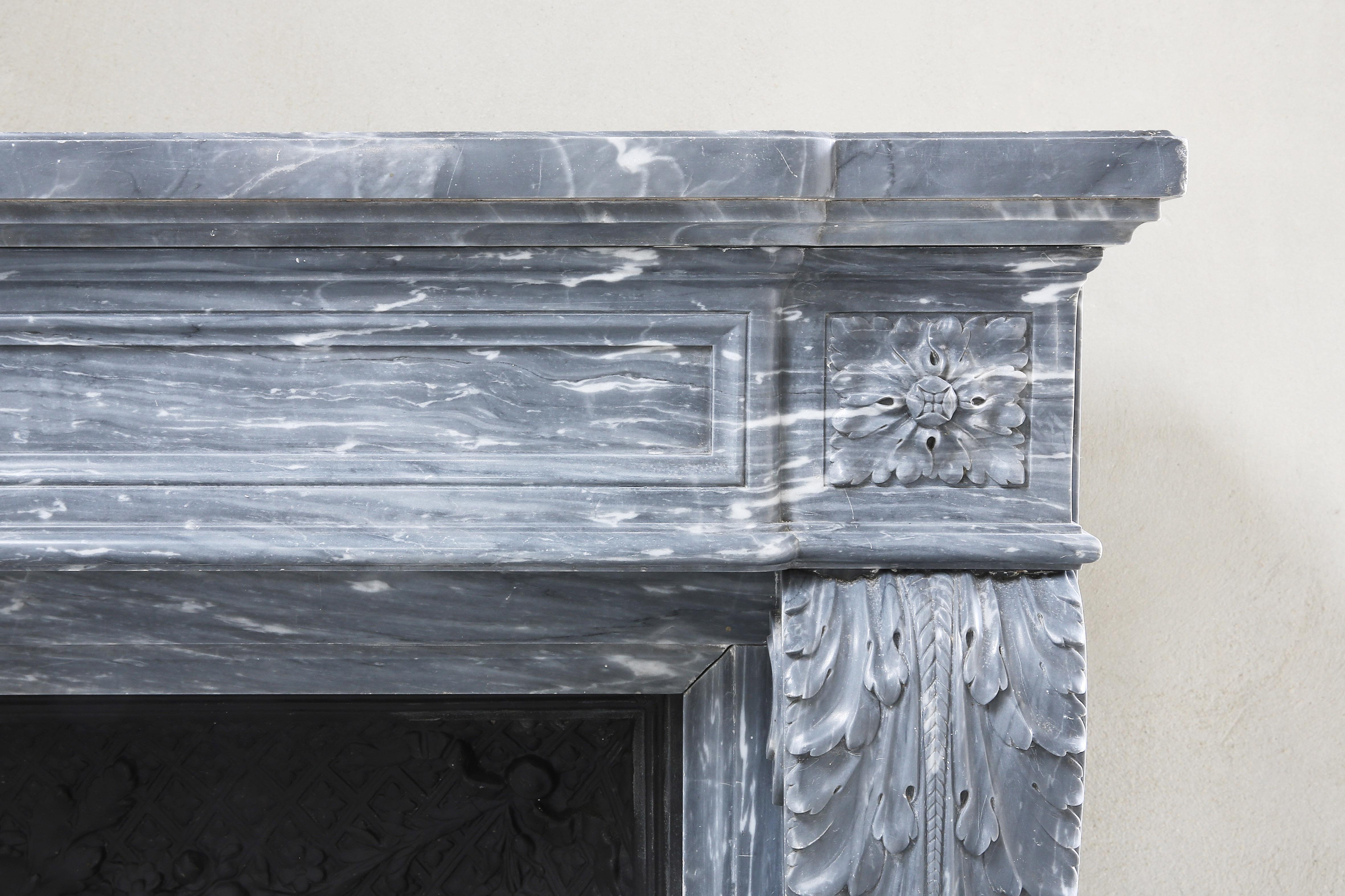 French 19th Century Mantel Piece in Style of Louis XVI