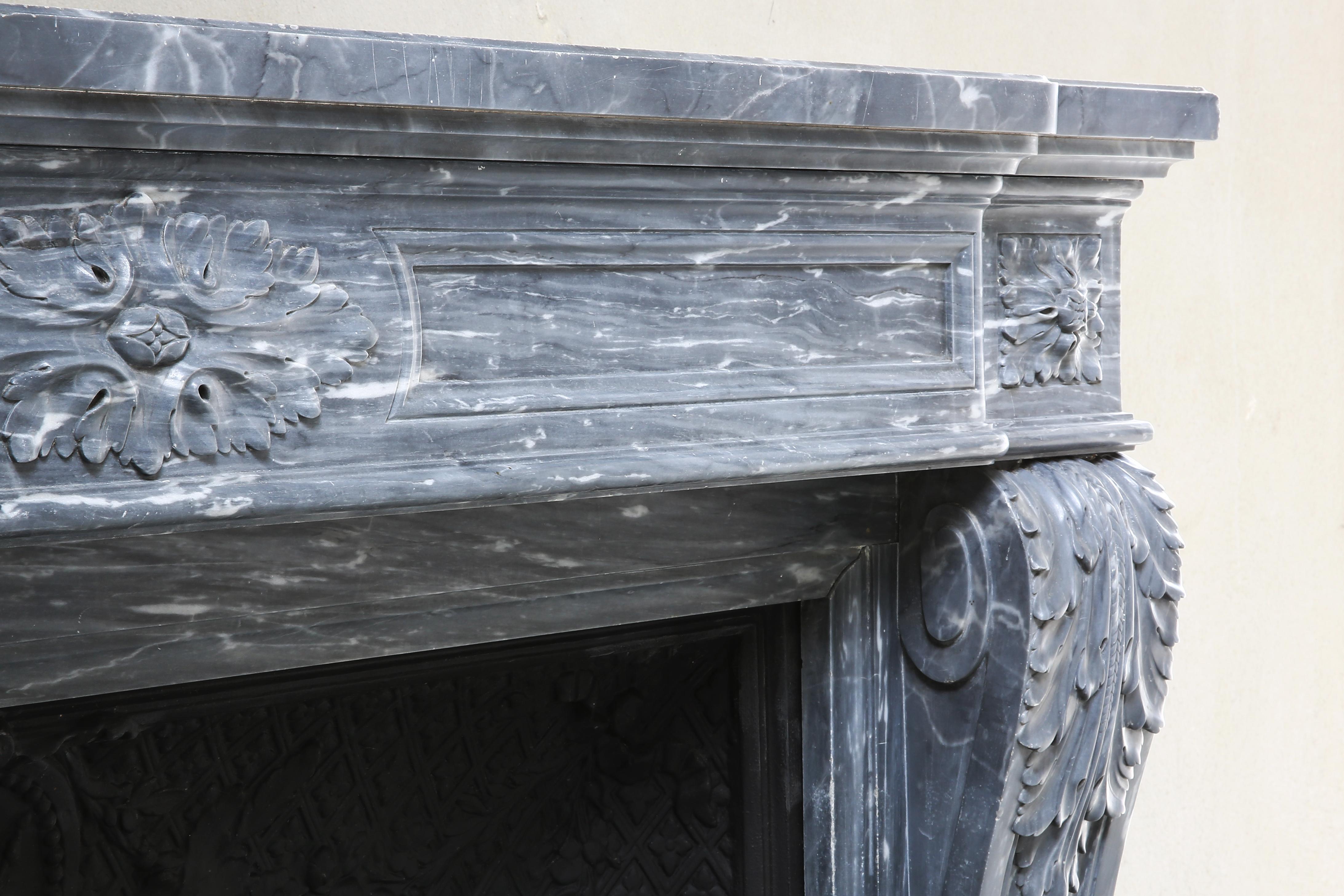 19th Century Mantel Piece in Style of Louis XVI 1