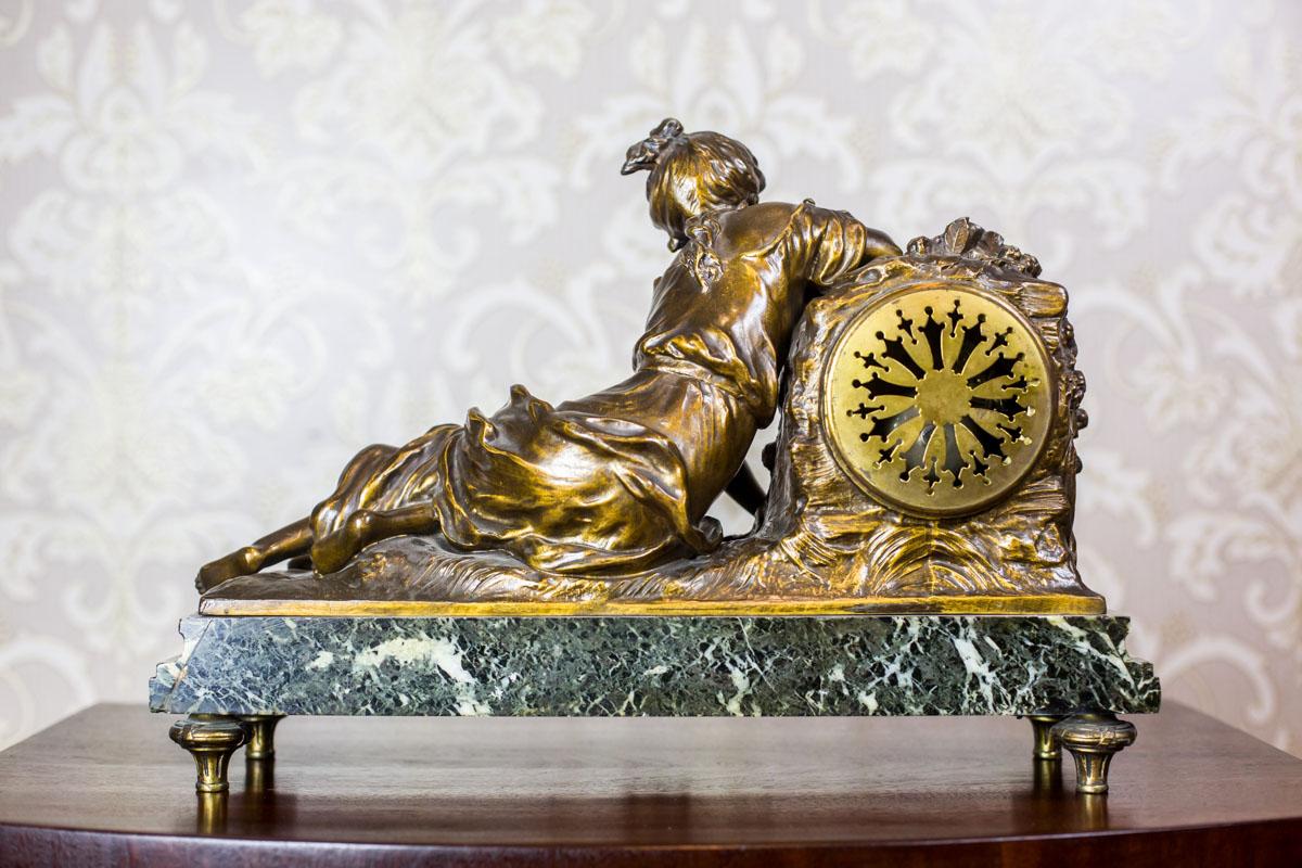 19th Century Mantel Set In Good Condition In Opole, PL