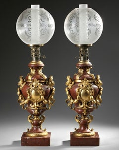 19th Century Mantelpiece Set