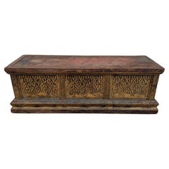 Antique 19th Century Manuscript Thai Prayer Box