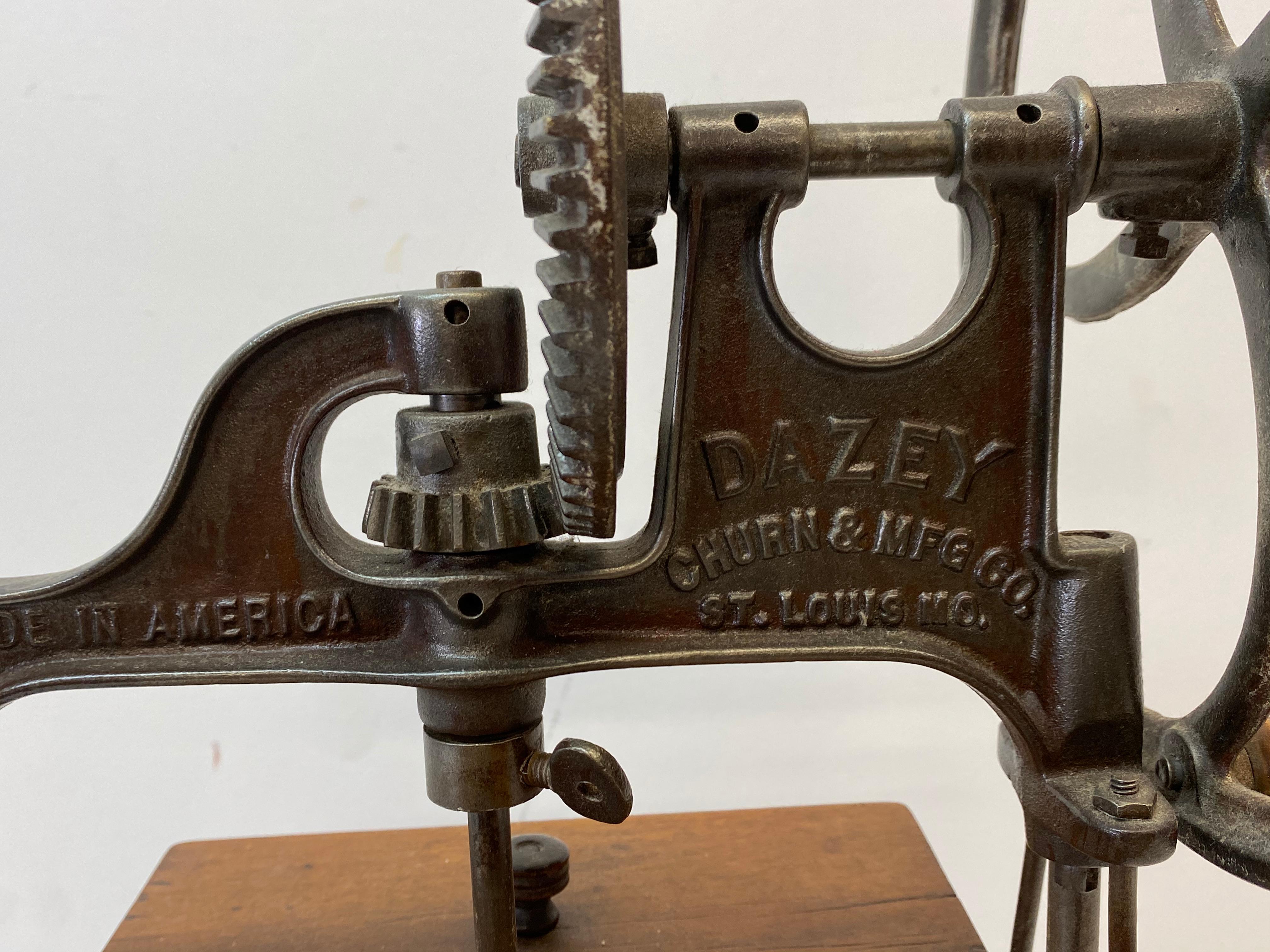 antique butter churn
