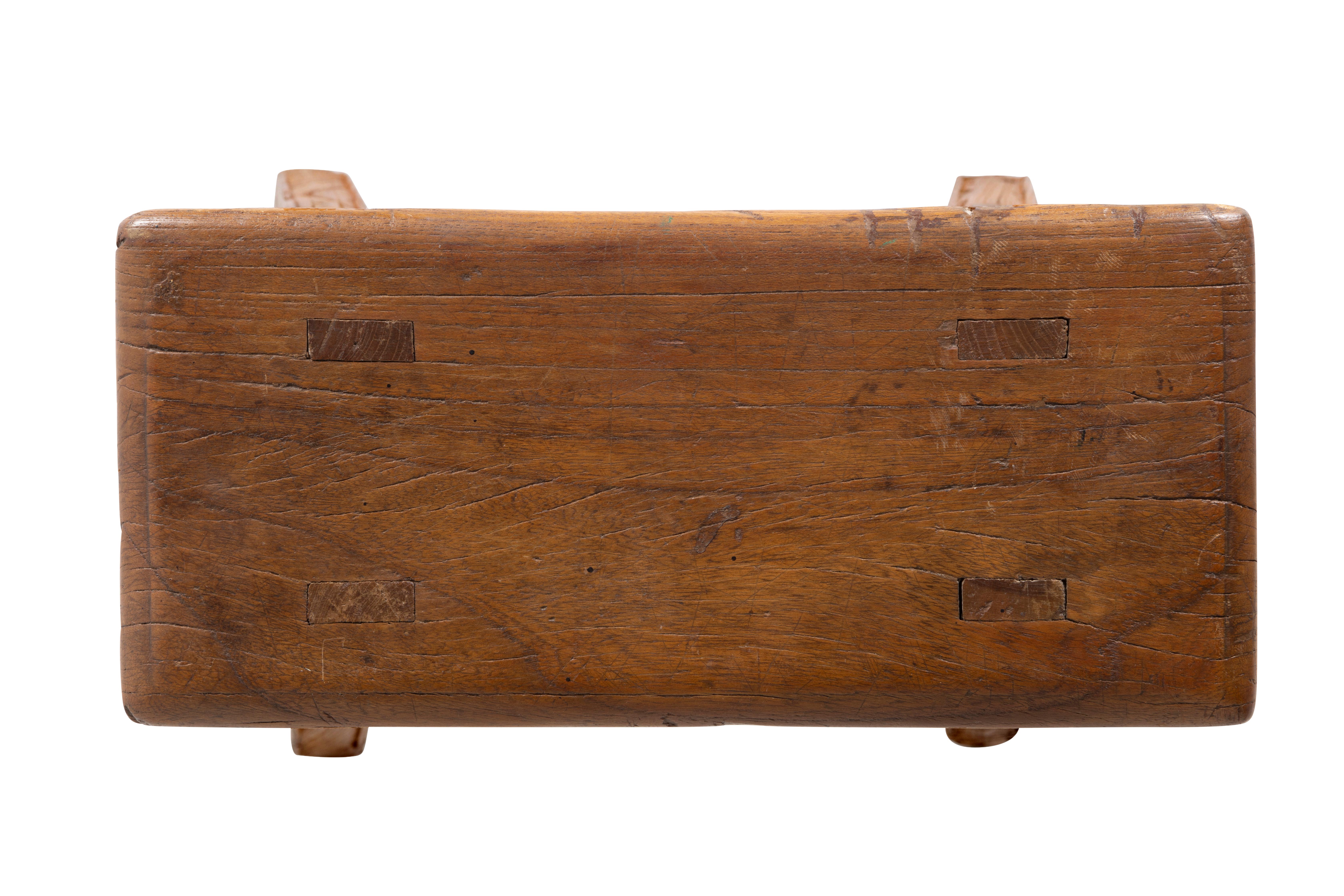 19th Century Maple Joint Foot Stool For Sale 1