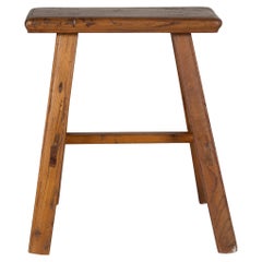 Tabouret de pied en érable du 19e siècle