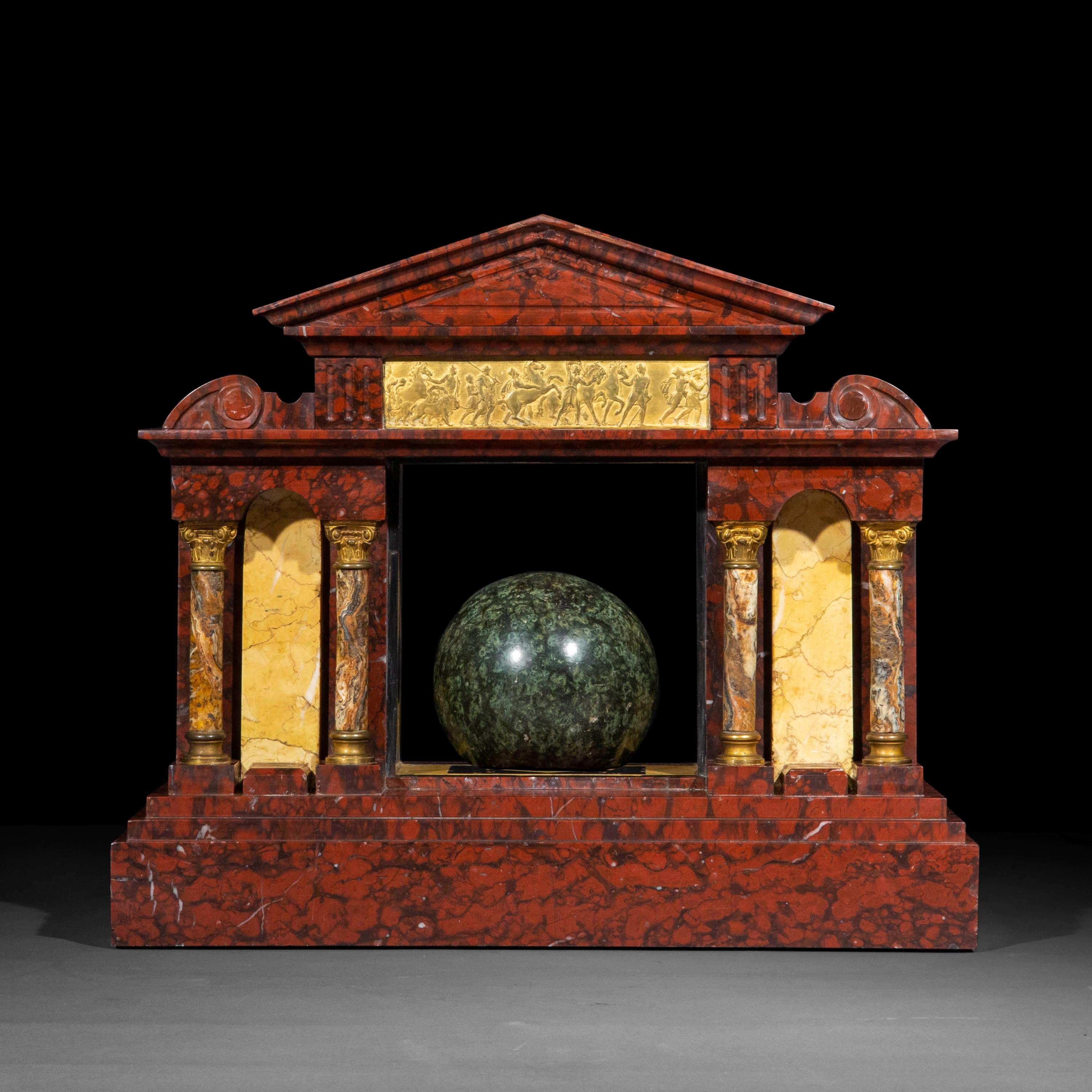 19th Century Marble Architectural Model of a Temple 1