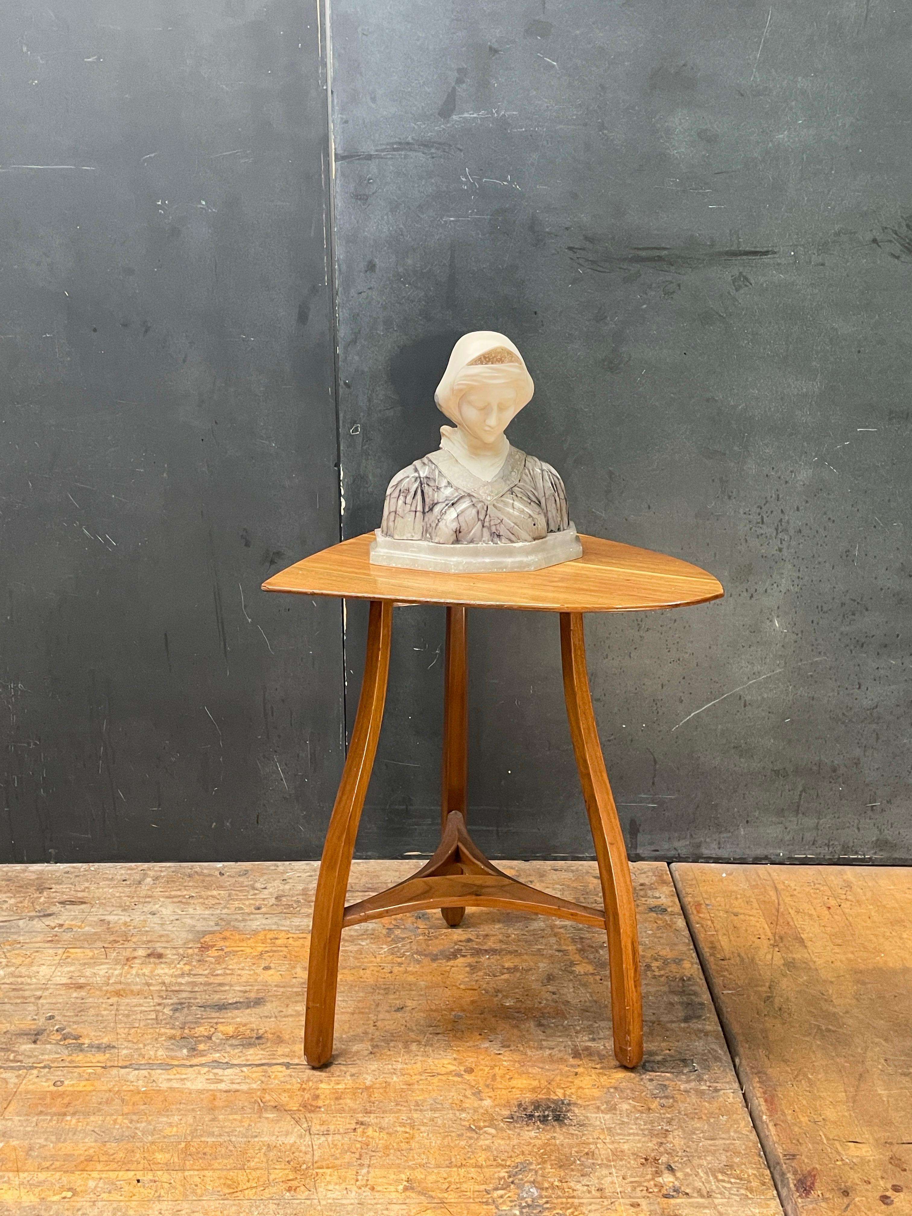 19th Century Marble Bust of Beatrice, Unsigned, in manner of Antonio Canova For Sale 13