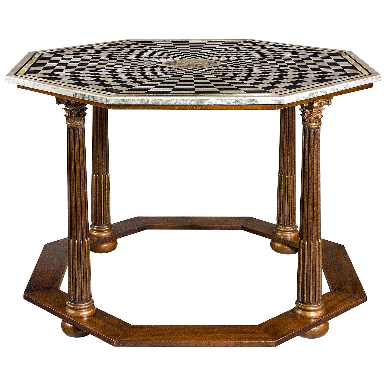 19th Century Marble Centre Table